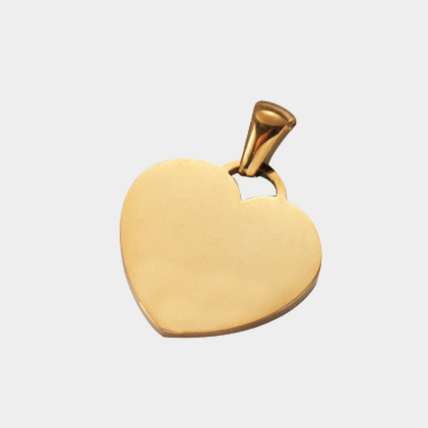 Breloque Coeur gravée