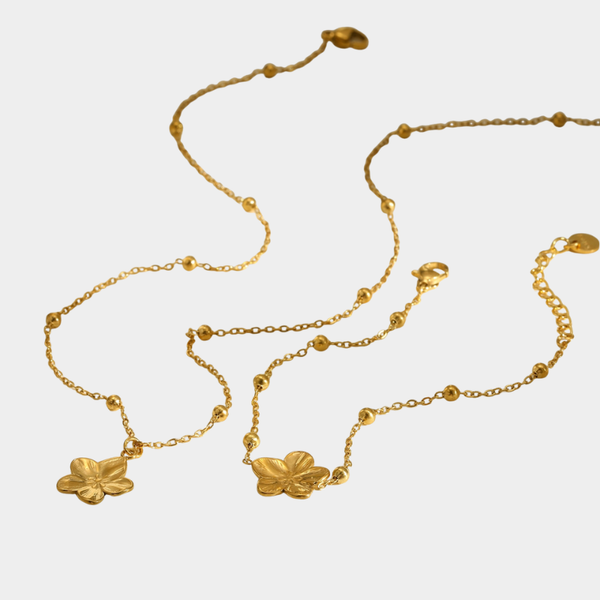 Parure SAKURA – Collier & Bracelet