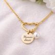Carmen Necklace – Heart Charm Clasp