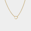Carmen Necklace – Heart Charm Clasp