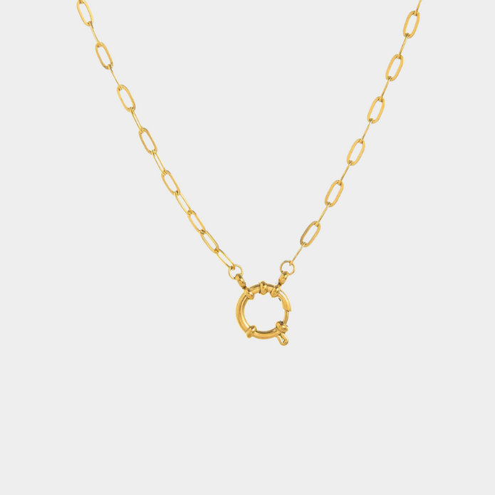 Sofia Necklace – Nautical Charm Clasp