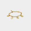 Bracelet Family Love – 4 cœurs à graver