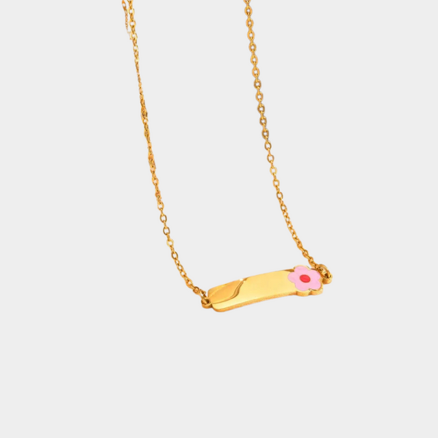 Collier personnalisé fillette – Modèle Lili