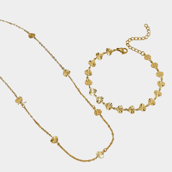 Parure SORA – Collier & Bracelet