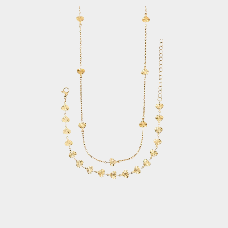 Parure SORA – Collier & Bracelet