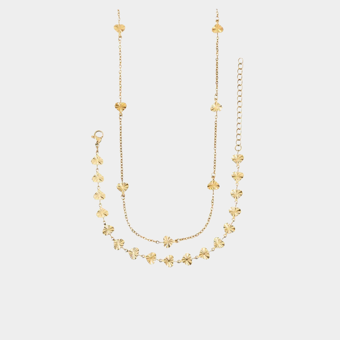 Parure SORA – Collier & Bracelet