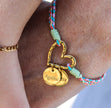 Bracelet Lisa – Cœur & breloques gravées