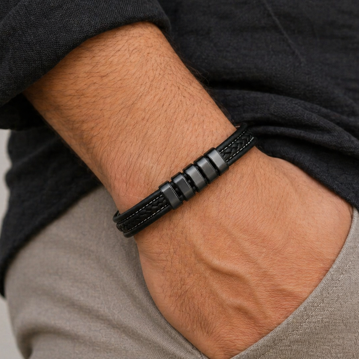 Bracelet Homme personnalisable NERO 🖤
