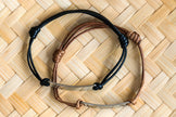 Bracelet Homme à graver – Modèle Tom (cordon ajustable)