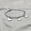 Family Love Bracelet – 4 hearts to engrave