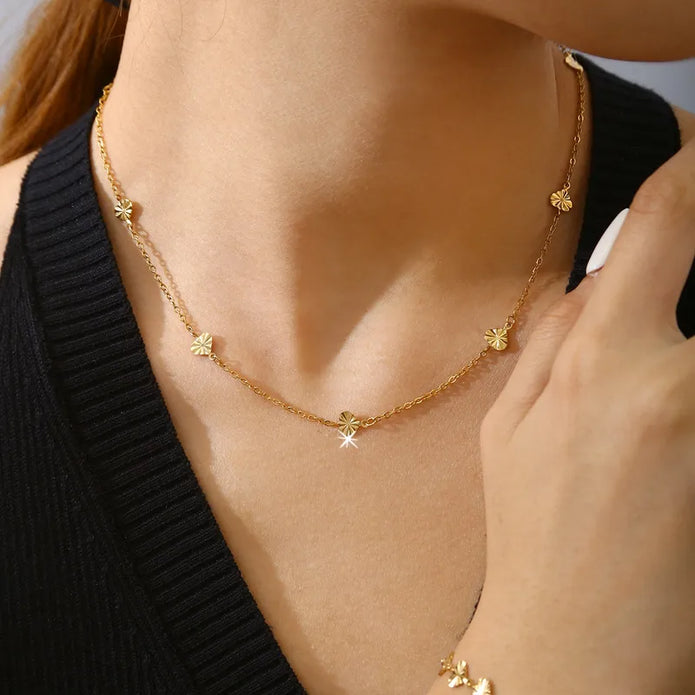 Parure SORA – Collier & Bracelet