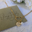 Carmen Necklace – Heart Charm Clasp