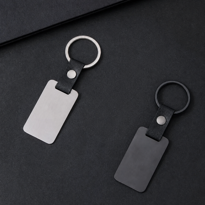 Porte-clés PERSONNALISÉ rectangulaire